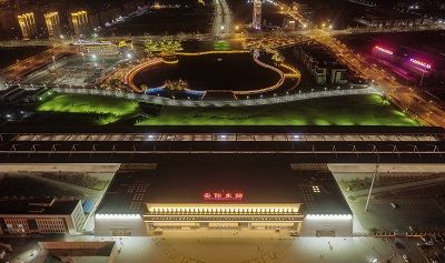 河南安陽市高鐵廣場及周邊道路景觀